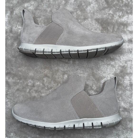 Cole Haan ZeroGrand Gray Suede Slip on Shoes Sneakers Ankle Boots Womens Size 7 - Picture 3 of 16